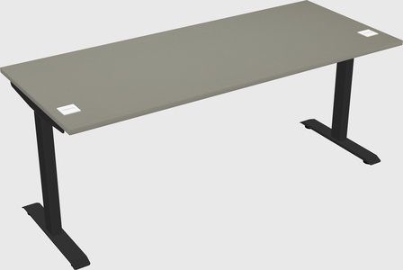 Single motor electric desk