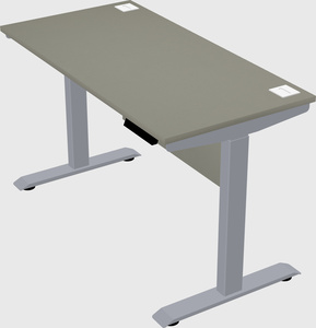 Single motor electric desk