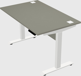Single motor electric desk
