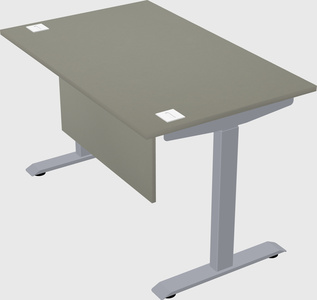 Single motor electric desk