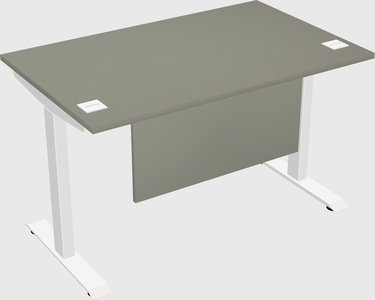 Single motor electric desk