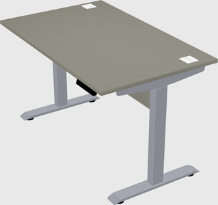Single motor electric desk