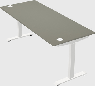 Single motor electric desk