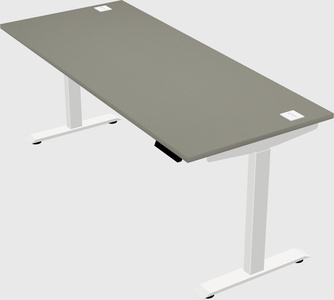 Single motor electric desk