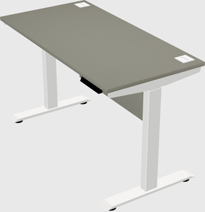 Single motor electric desk