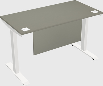 Single motor electric desk