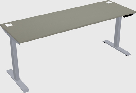 Single motor electric desk