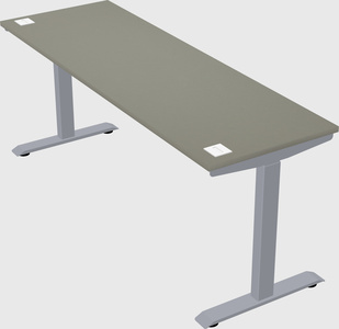 Single motor electric desk