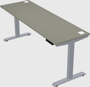 Single motor electric desk