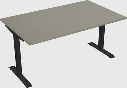 Single motor electric desk