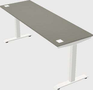 Single motor electric desk