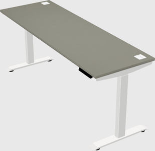 Single motor electric desk