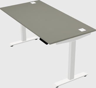 Single motor electric desk