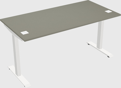 Single motor electric desk
