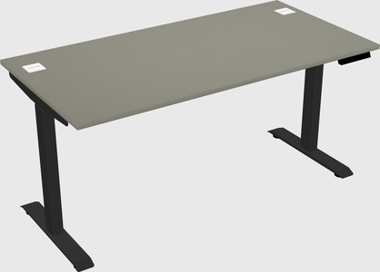 Single motor electric desk