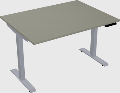 Single motor electric desk