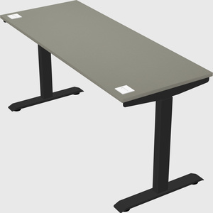 Single motor electric desk