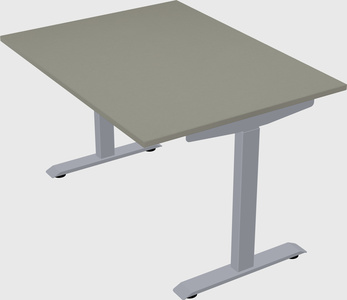 Single motor electric desk