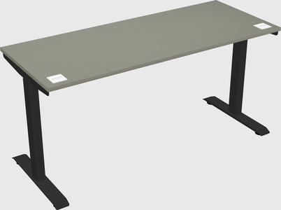 Single motor electric desk