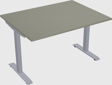 Single motor electric desk