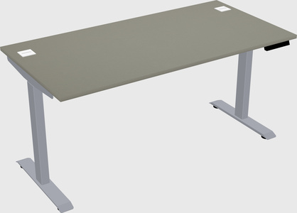 Single motor electric desk