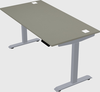 Single motor electric desk