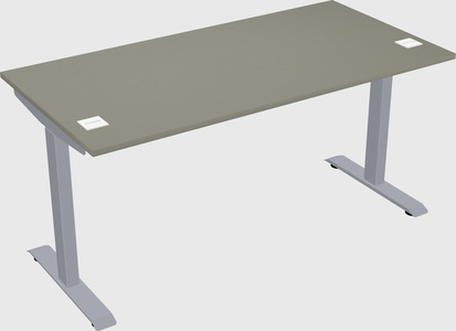 Single motor electric desk