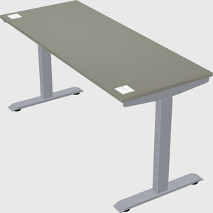 Single motor electric desk