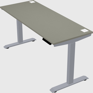 Single motor electric desk