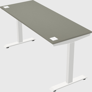 Single motor electric desk
