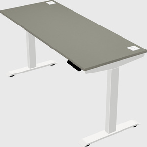 Single motor electric desk