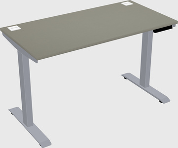 Single motor electric desk