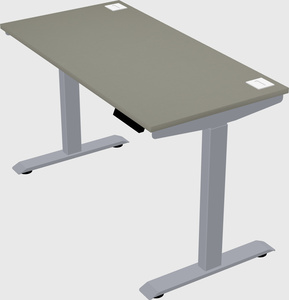Single motor electric desk