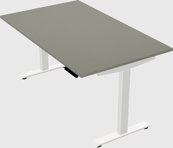 Single motor electric desk