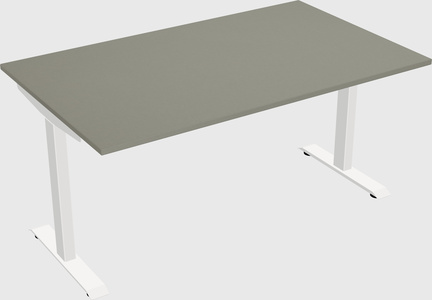 Single motor electric desk