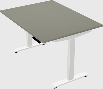 Single motor electric desk
