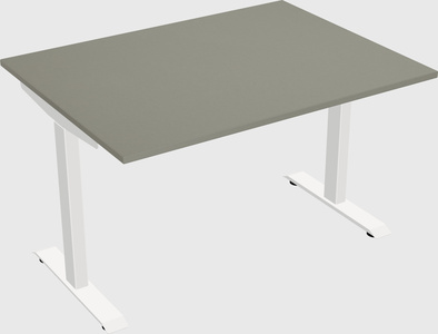 Single motor electric desk