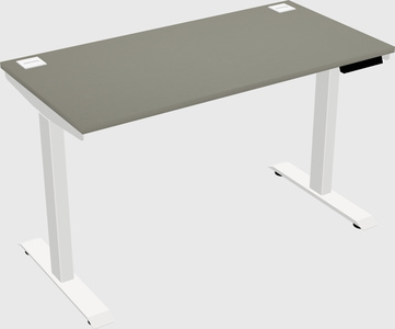 Single motor electric desk