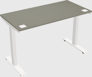 Single motor electric desk