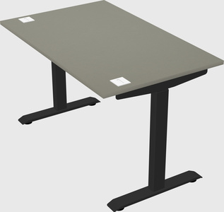 Single motor electric desk
