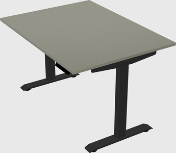 Single motor electric desk