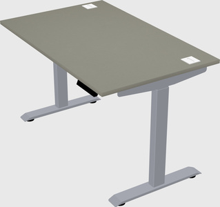 Single motor electric desk