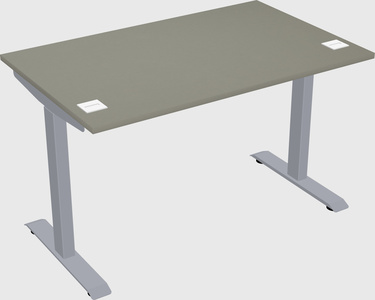 Single motor electric desk