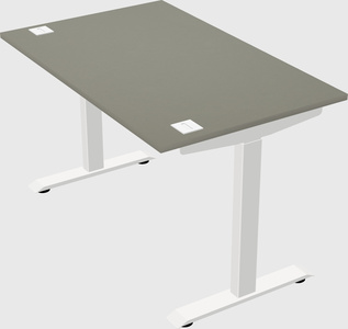 Single motor electric desk