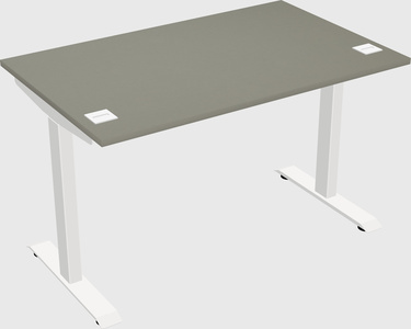 Single motor electric desk
