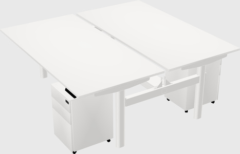 Shared electric desk