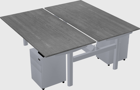 Shared electric desk