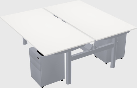 Shared electric desk