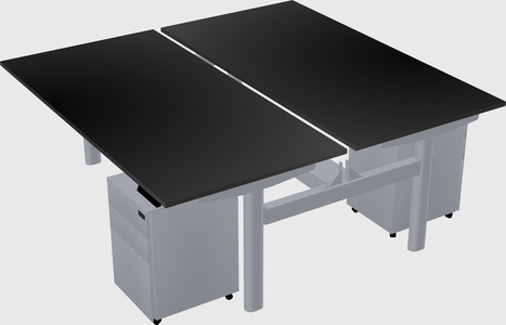 Shared electric desk