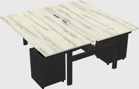 Shared electric desk